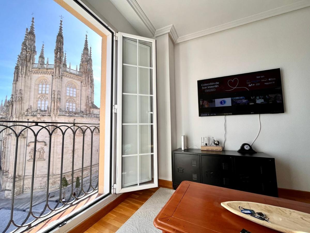 Atuaire Home Balcon Con Vistas A La Catedral De Burgo Exteriér fotografie
