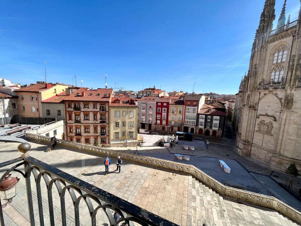 Atuaire Home Balcon Con Vistas A La Catedral De Burgo Exteriér fotografie